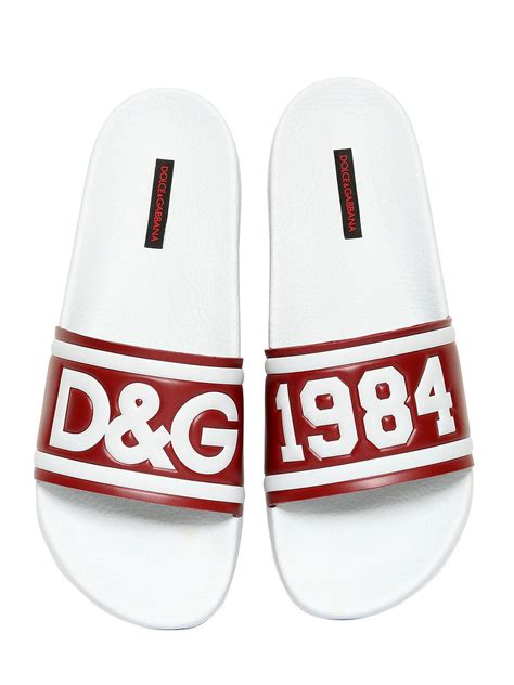 dolce gabbana slides mens|dolce and gabbana ladies sandals.